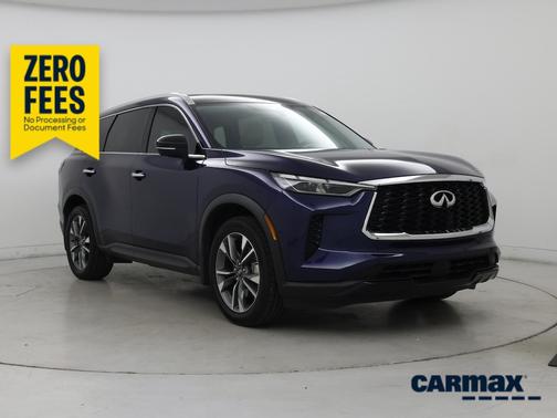 Blue 2023 INFINITI QX60 Luxe