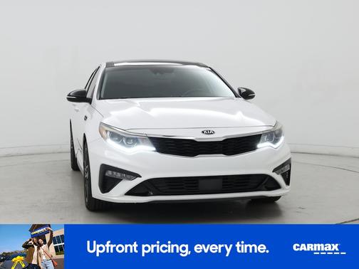 White 2020 Kia Optima SX