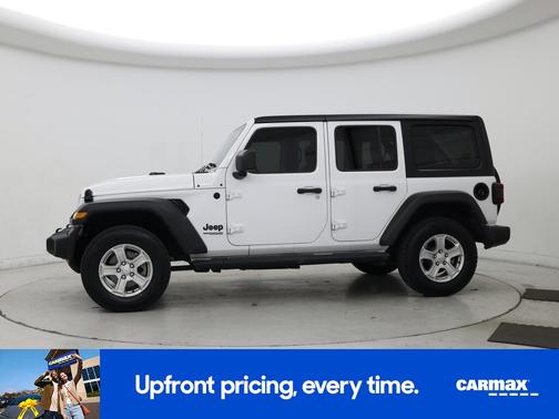 White 2022 Jeep Wrangler Unlimited Unlimited Sport S
