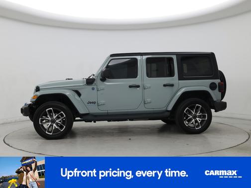 Gray 2024 Jeep Wrangler 4xe Sport S