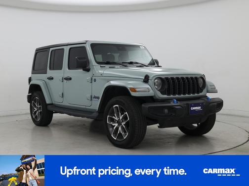 Gray 2024 Jeep Wrangler 4xe Sport S