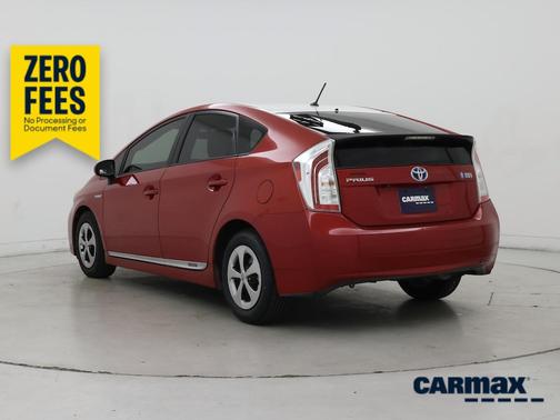 Red 2015 Toyota Prius Four