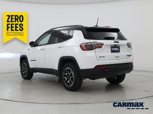 White 2025 Jeep Compass Trailhawk
