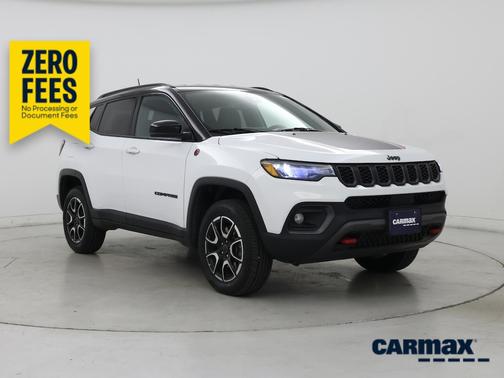 White 2025 Jeep Compass Trailhawk