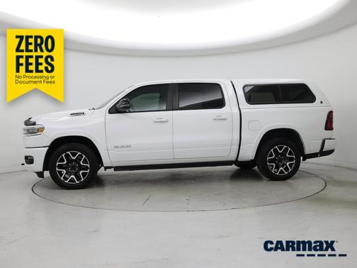 White 2025 RAM 1500 Laramie