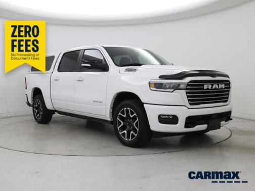 White 2025 RAM 1500 Laramie