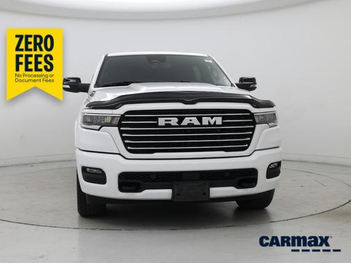 White 2025 RAM 1500 Laramie