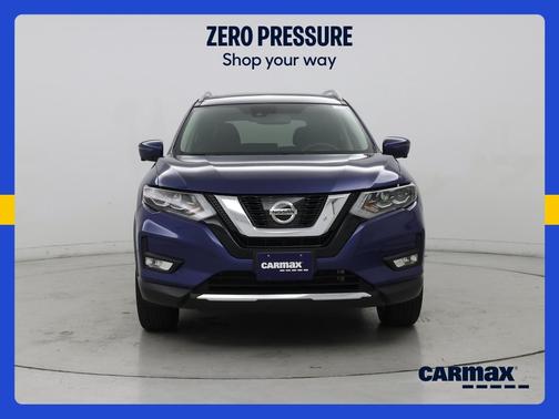 Blue 2017 Nissan Rogue SL