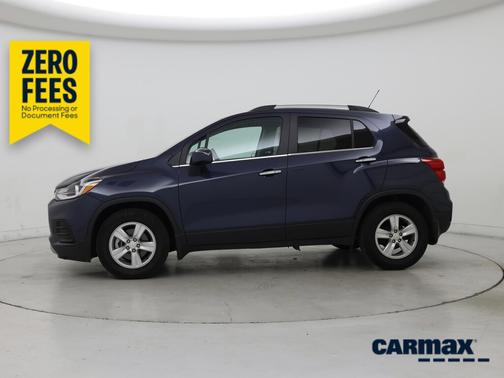 Blue 2018 Chevrolet Trax LT