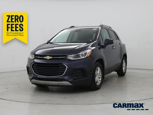 Blue 2018 Chevrolet Trax LT