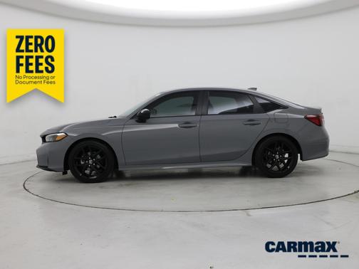 Gray 2026 Honda Civic Sport