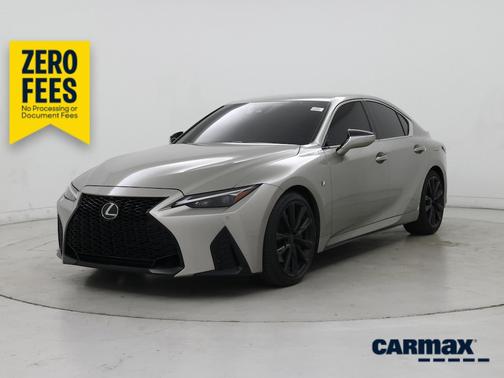 Silver 2021 Lexus IS 350 F-Sport