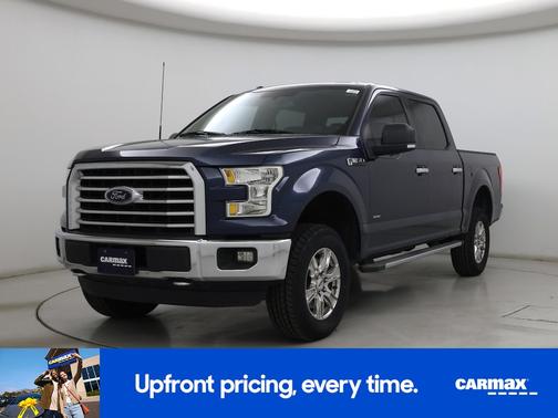 Blue 2016 Ford F-150 XLT