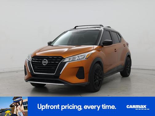 Orange 2021 Nissan Kicks SV