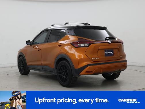 Orange 2021 Nissan Kicks SV
