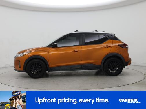 Orange 2021 Nissan Kicks SV