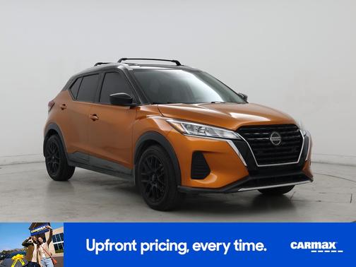 Orange 2021 Nissan Kicks SV