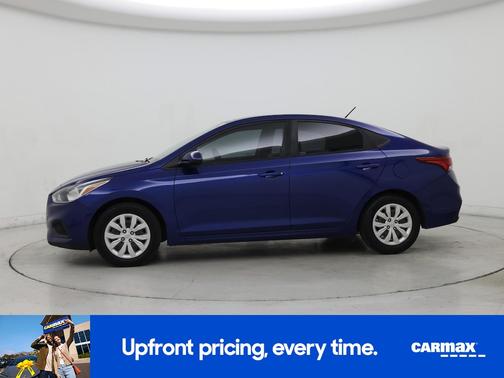 Blue 2019 Hyundai Accent SE