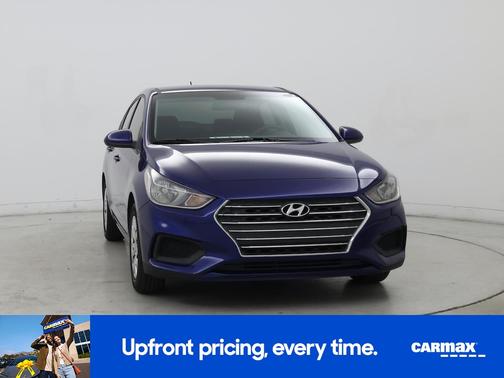 Blue 2019 Hyundai Accent SE