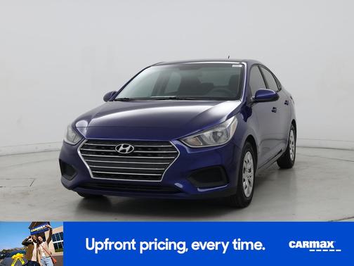 Blue 2019 Hyundai Accent SE