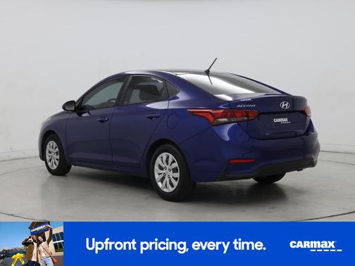Blue 2019 Hyundai Accent SE