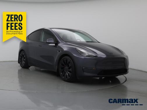 Gray 2023 Tesla Model Y Performance