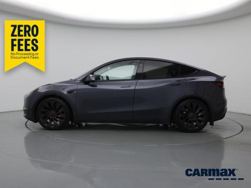 Gray 2023 Tesla Model Y Performance