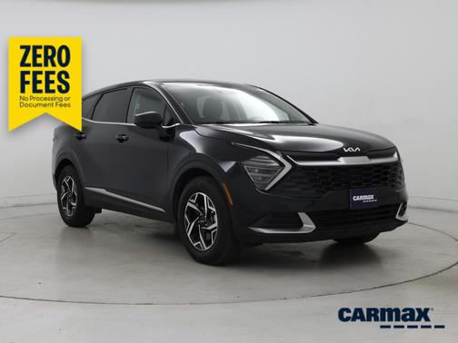 Black 2025 Kia Sportage LX