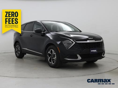 Black 2025 Kia Sportage LX
