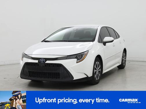 White 2022 Toyota Corolla Hybrid LE