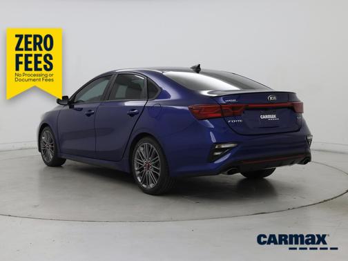 Blue 2021 Kia Forte GT