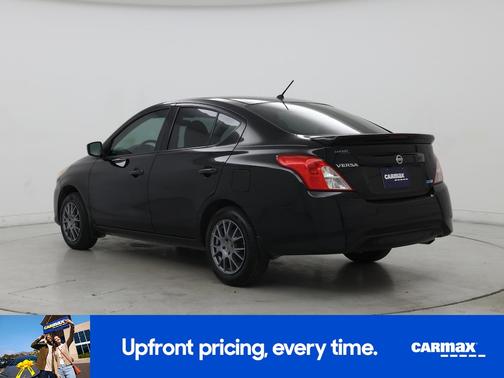 Black 2016 Nissan Versa S Plus