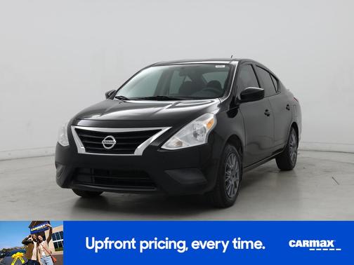Black 2016 Nissan Versa S Plus