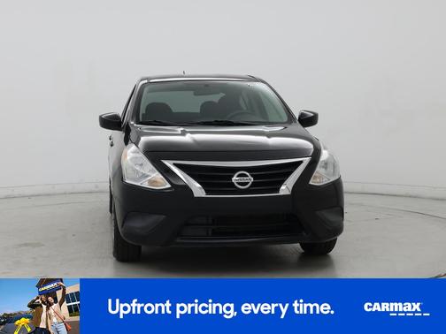 Black 2016 Nissan Versa S Plus
