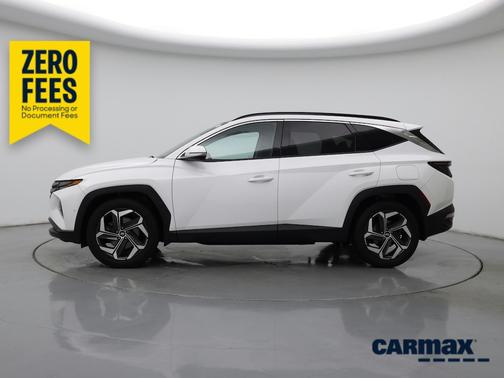 White 2023 Hyundai TUCSON Limited