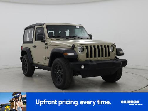 Tan 2022 Jeep Wrangler Sport