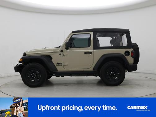 Tan 2022 Jeep Wrangler Sport