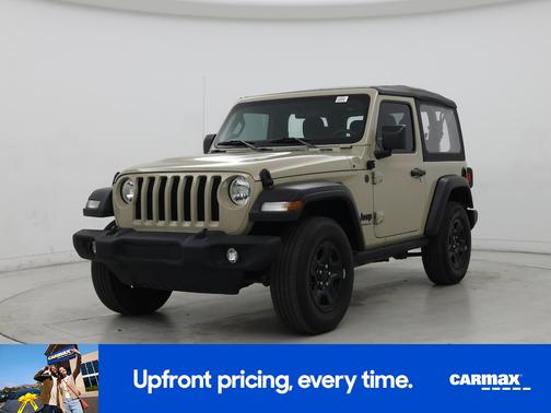 Tan 2022 Jeep Wrangler Sport