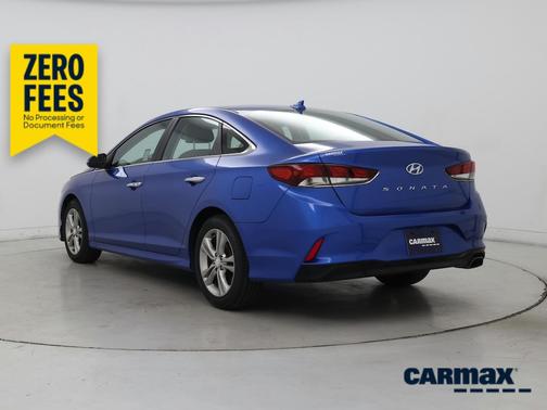 Blue 2018 Hyundai SONATA SEL