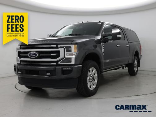 Gray 2020 Ford F-350 Platinum