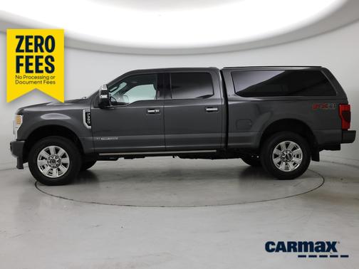 Gray 2020 Ford F-350 Platinum