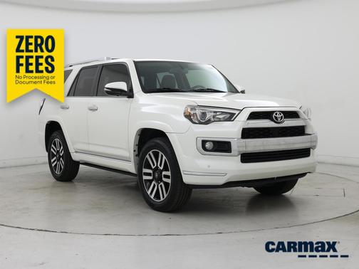 White 2017 Toyota 4Runner Limited