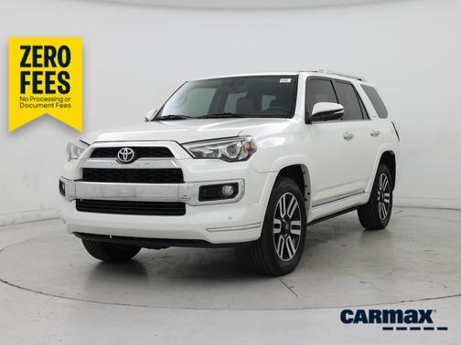 White 2017 Toyota 4Runner Limited
