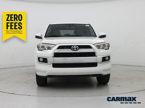 White 2017 Toyota 4Runner Limited