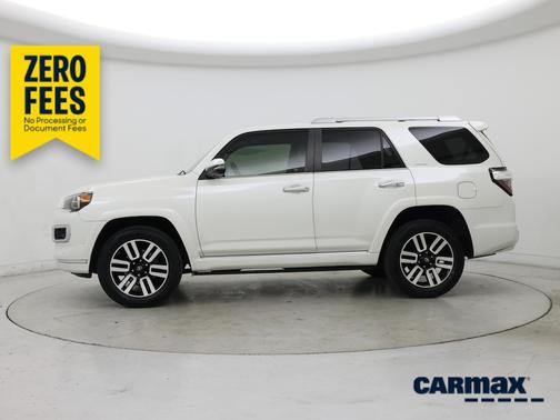 White 2017 Toyota 4Runner Limited