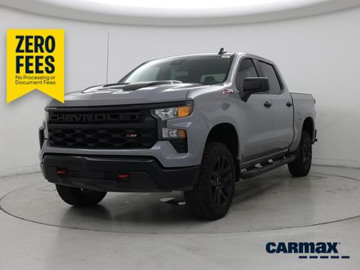 Gray 2025 Chevrolet Silverado 1500 Custom Trail Boss