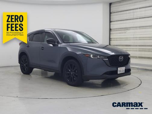 Blue 2023 Mazda CX-5 Carbon Edition