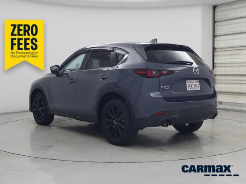 Blue 2023 Mazda CX-5 Carbon Edition