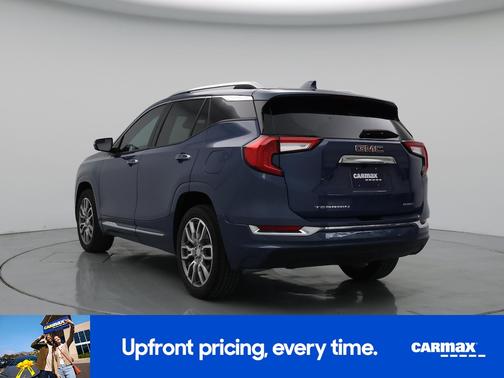 Blue 2024 GMC Terrain Denali