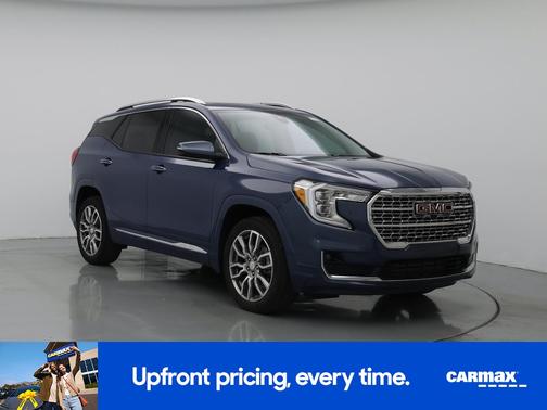 Blue 2024 GMC Terrain Denali